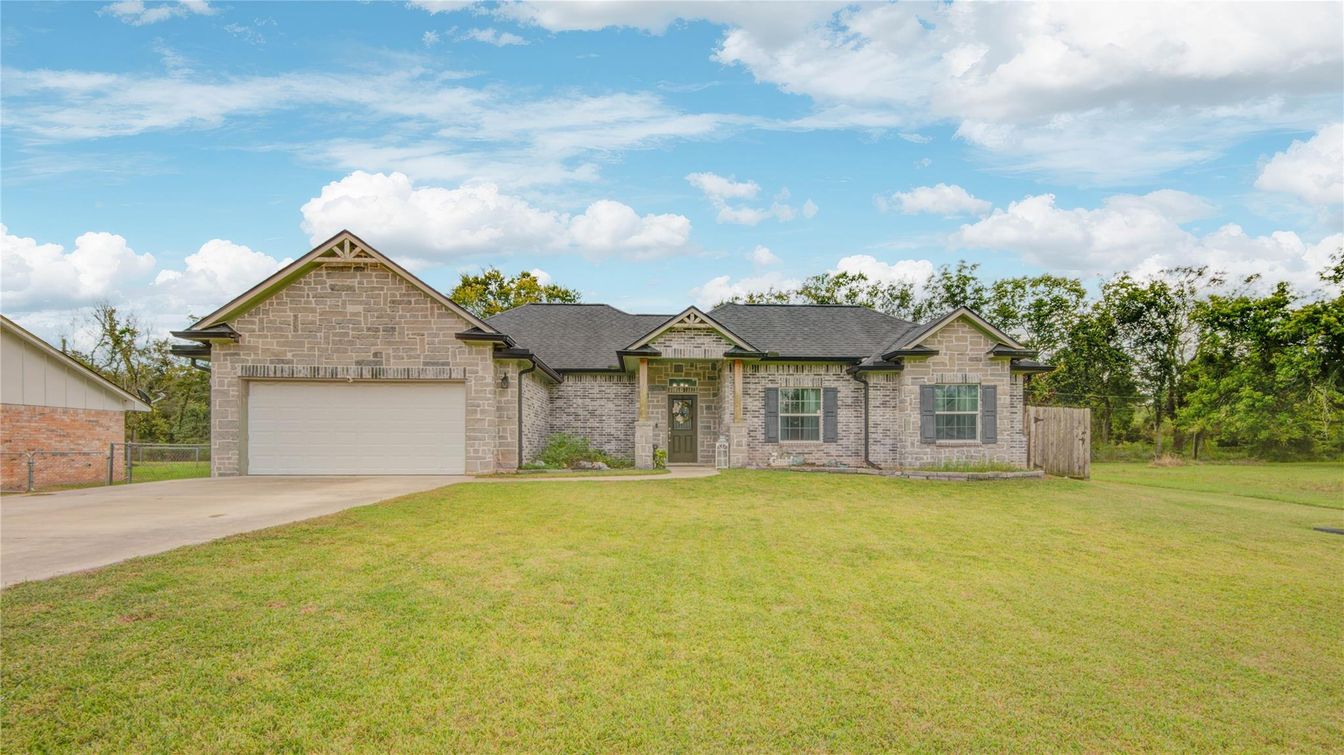 Attached, Backyard, Exterior, Facade, Brick Traditional