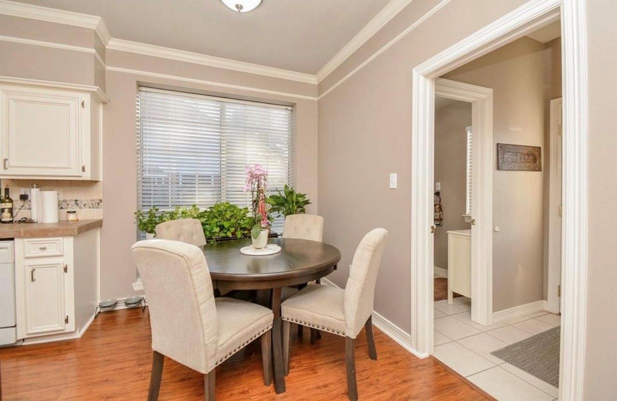 Dining room, Interior, Wood Texture Flooring