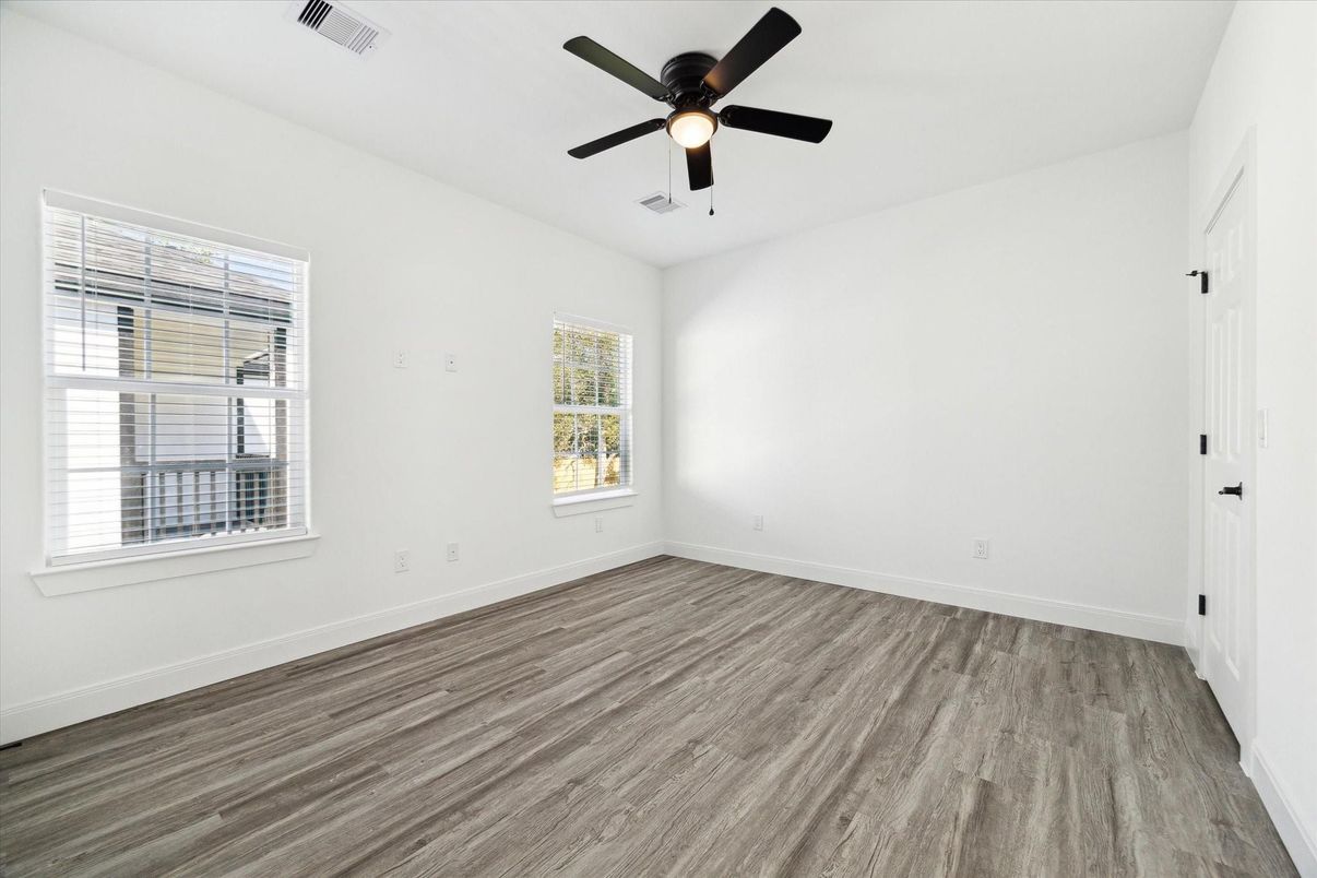 Empty room, Interior, Wood Texture Flooring