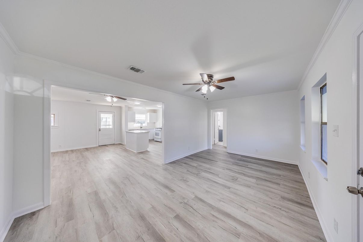 Empty room, Interior, Wood Texture Flooring