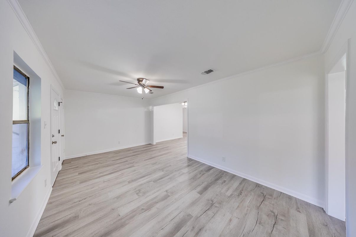 Empty room, Interior, Wood Texture Flooring