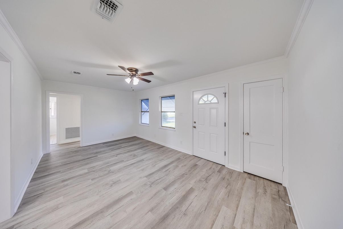 Empty room, Interior, Wood Texture Flooring