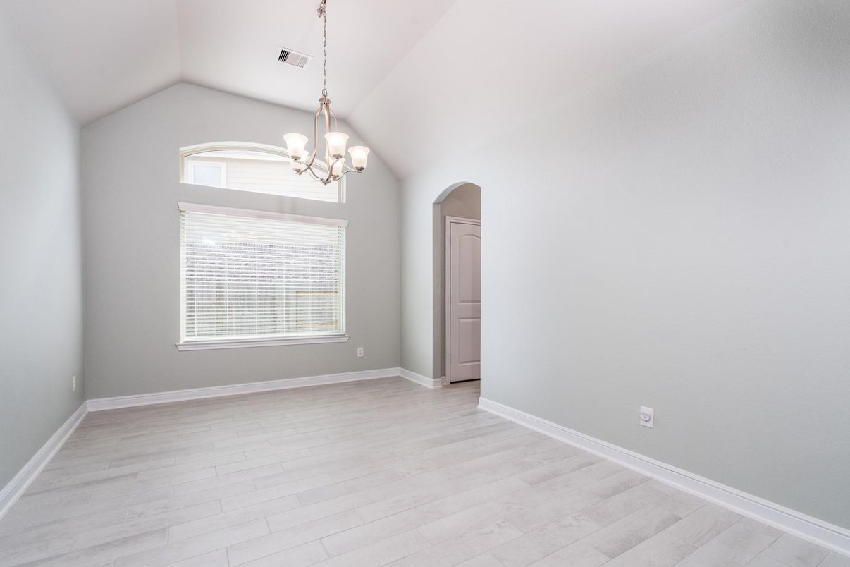 Chandelier, Empty room, Interior, Wood Texture Flooring
