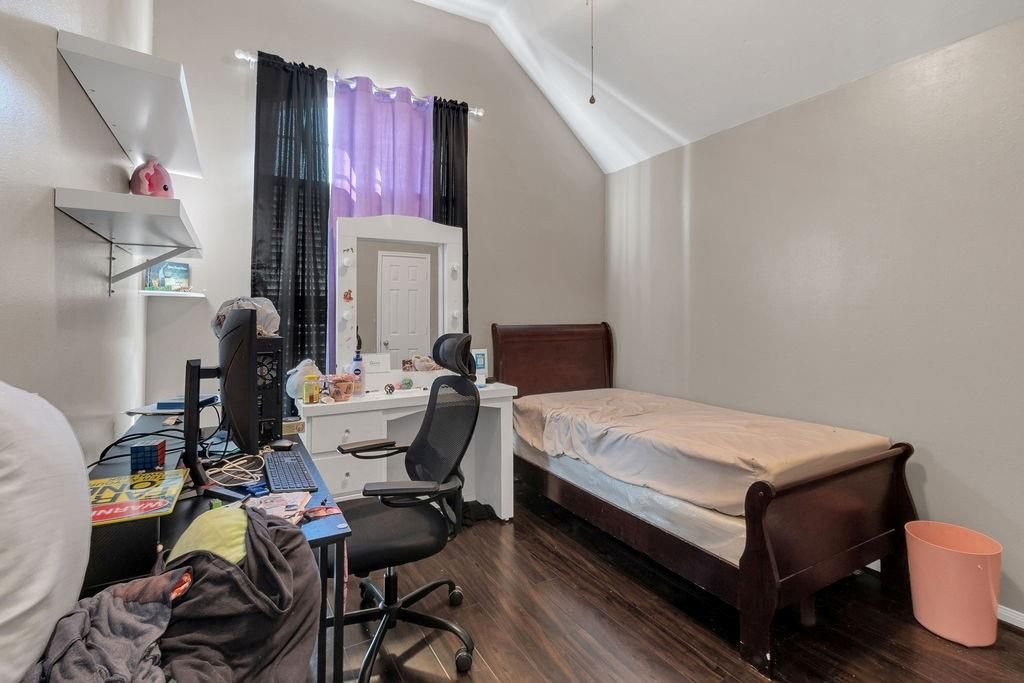 Bedroom, Home Office, Interior, Wood Texture Flooring