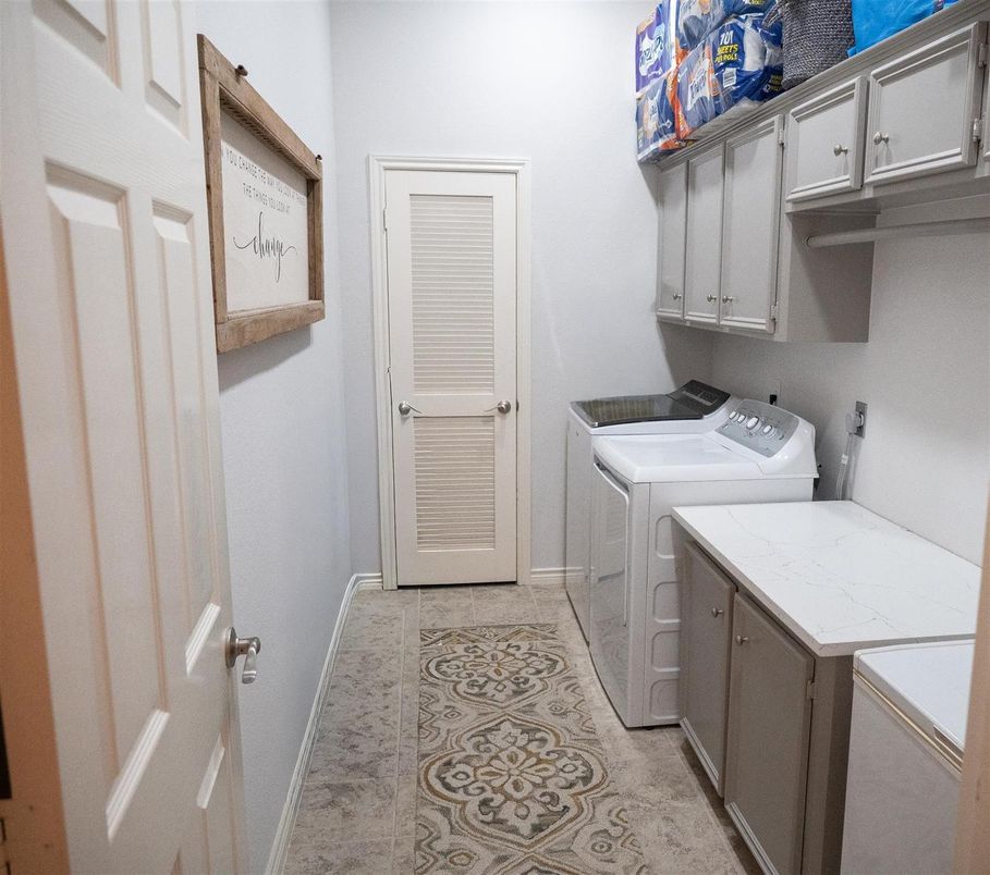 Interior, Washer