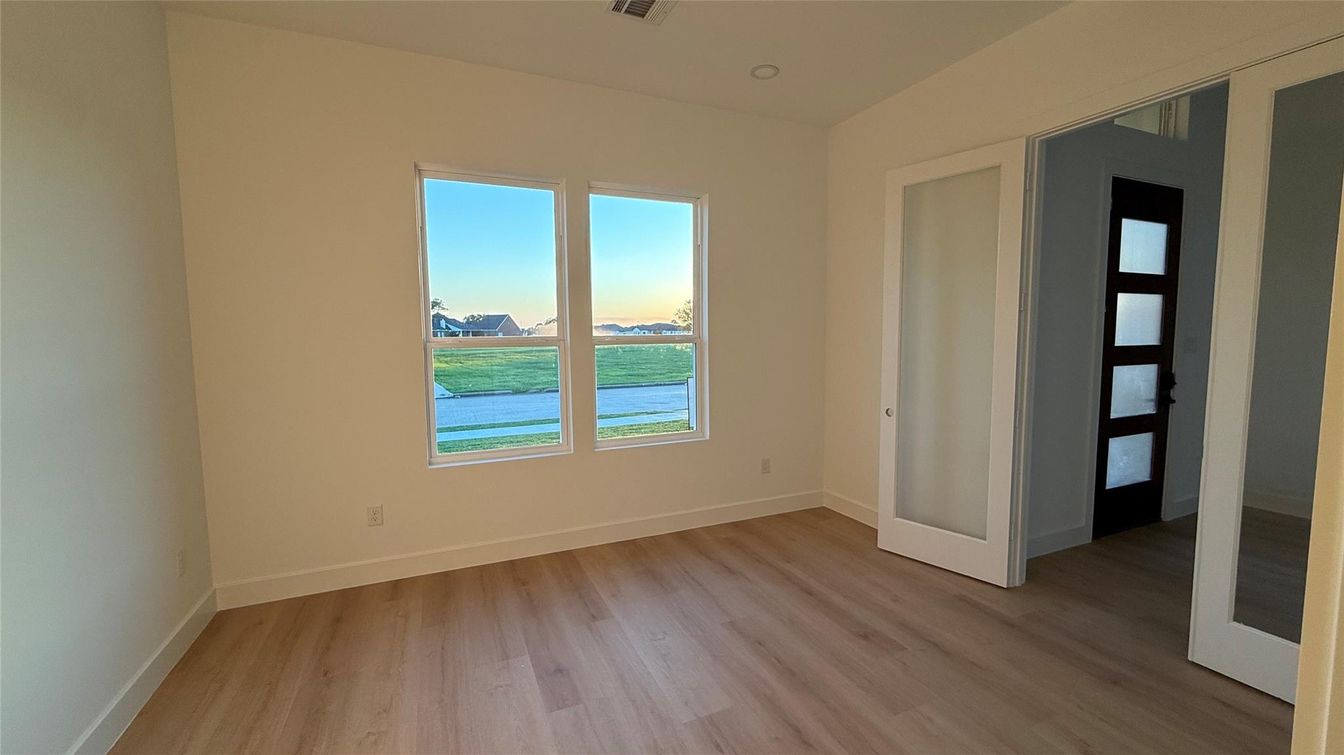 Empty room, Interior, Wood Texture Flooring