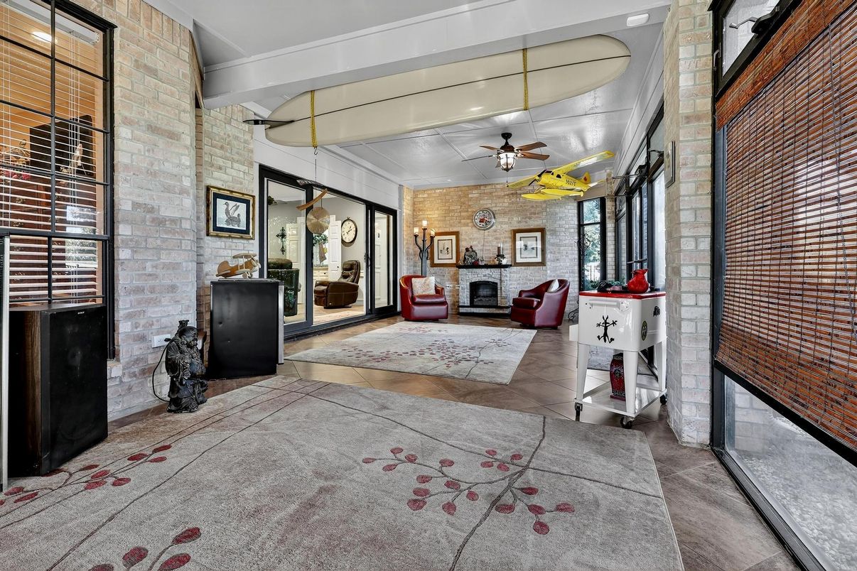 Interior, Stone Walls