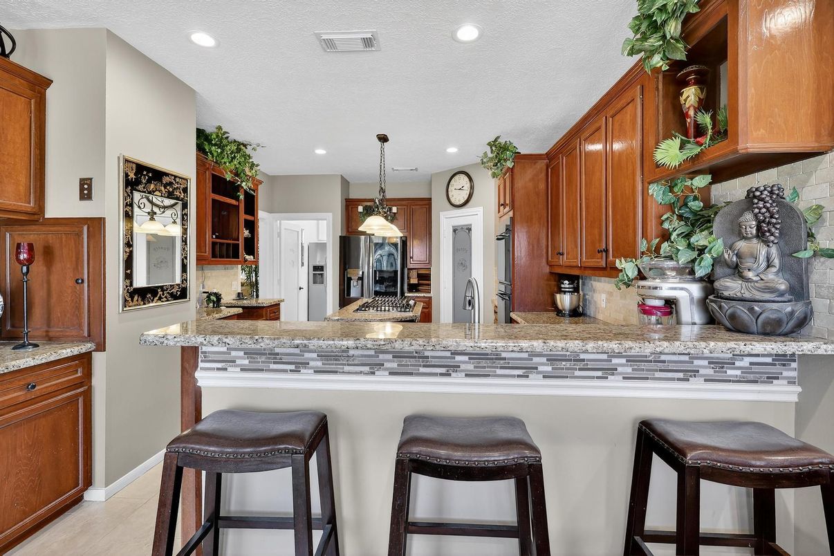 Interior, Kitchen, Pendant Lights, Recessed Lighting