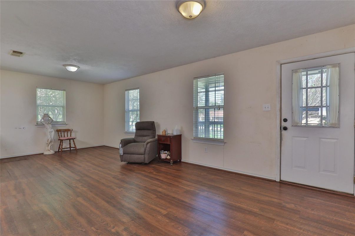 Empty room, Interior, Wood Texture Flooring