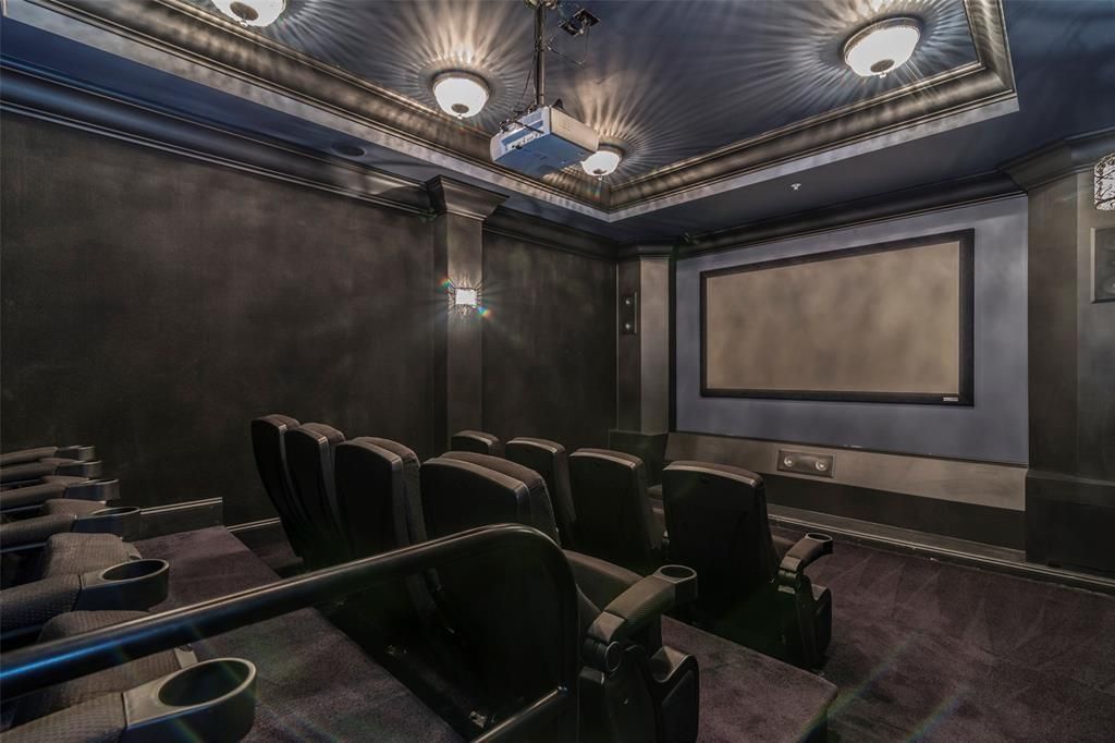 Home Theatre Room, Interior, Projection Screen, Theatre Room