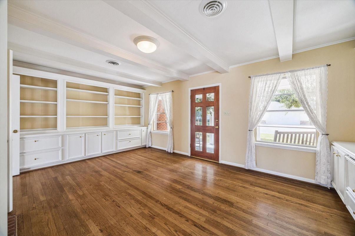 Empty room, Interior, Wood Texture Flooring