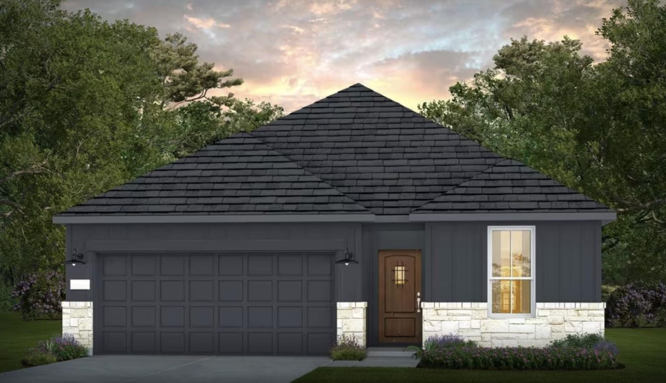 Attached, Exterior, Facade, Modern