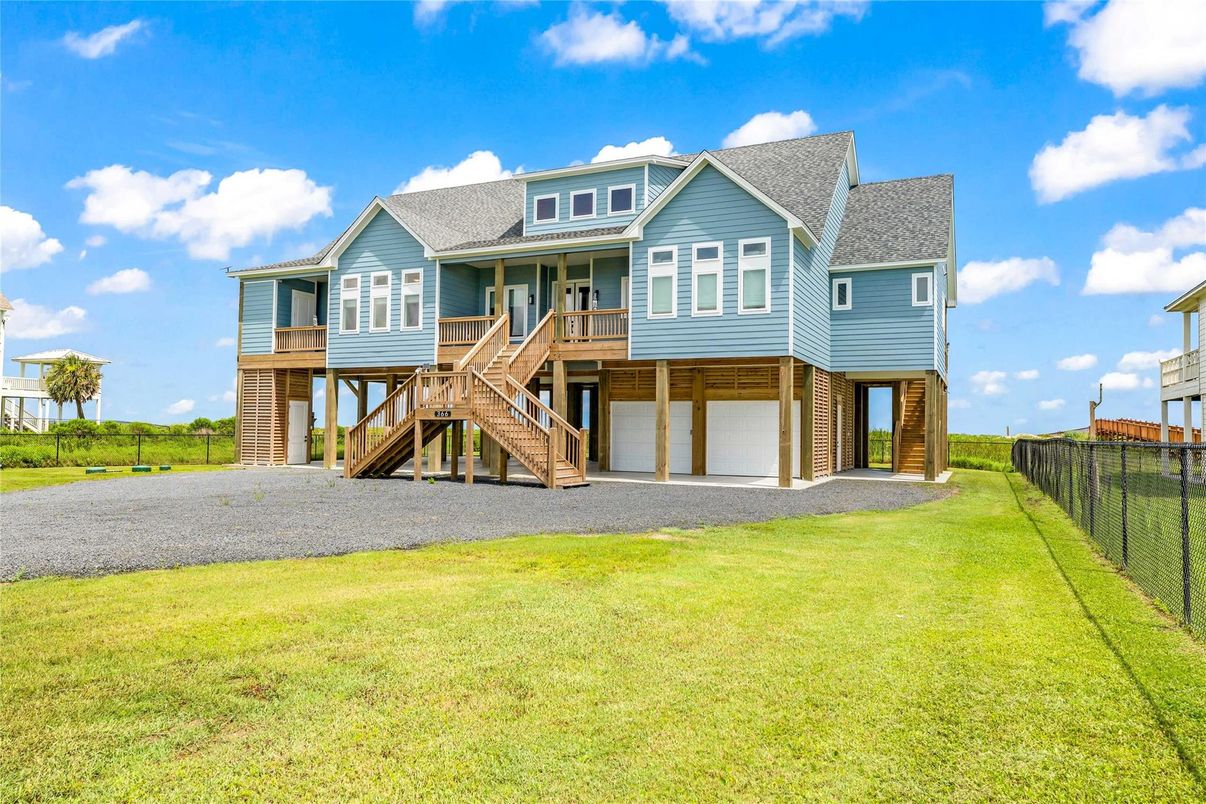 Attached, Backyard, Exterior, Facade, None