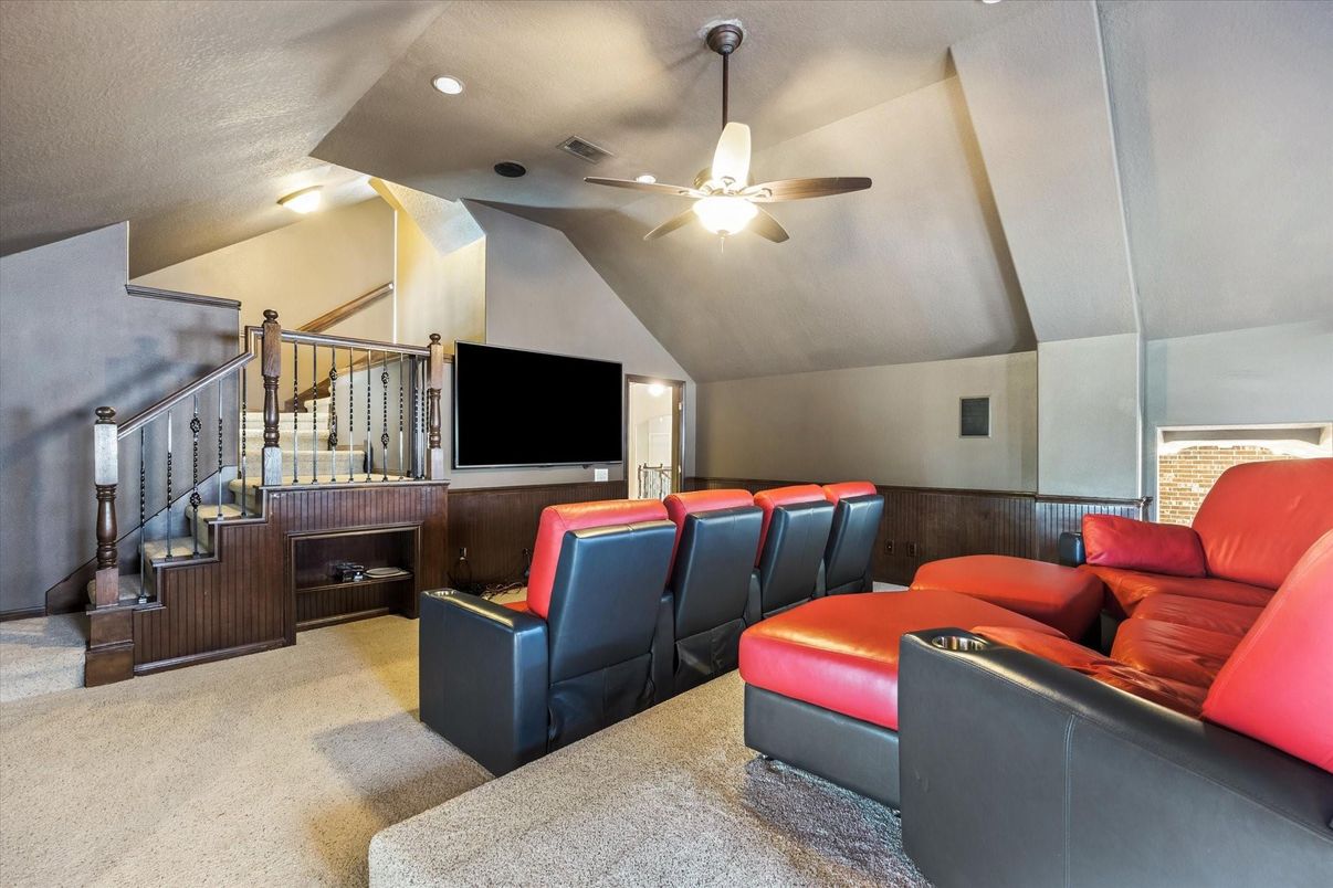 Home Theatre Room, Interior, Living room, Recessed Lighting, Theatre Room