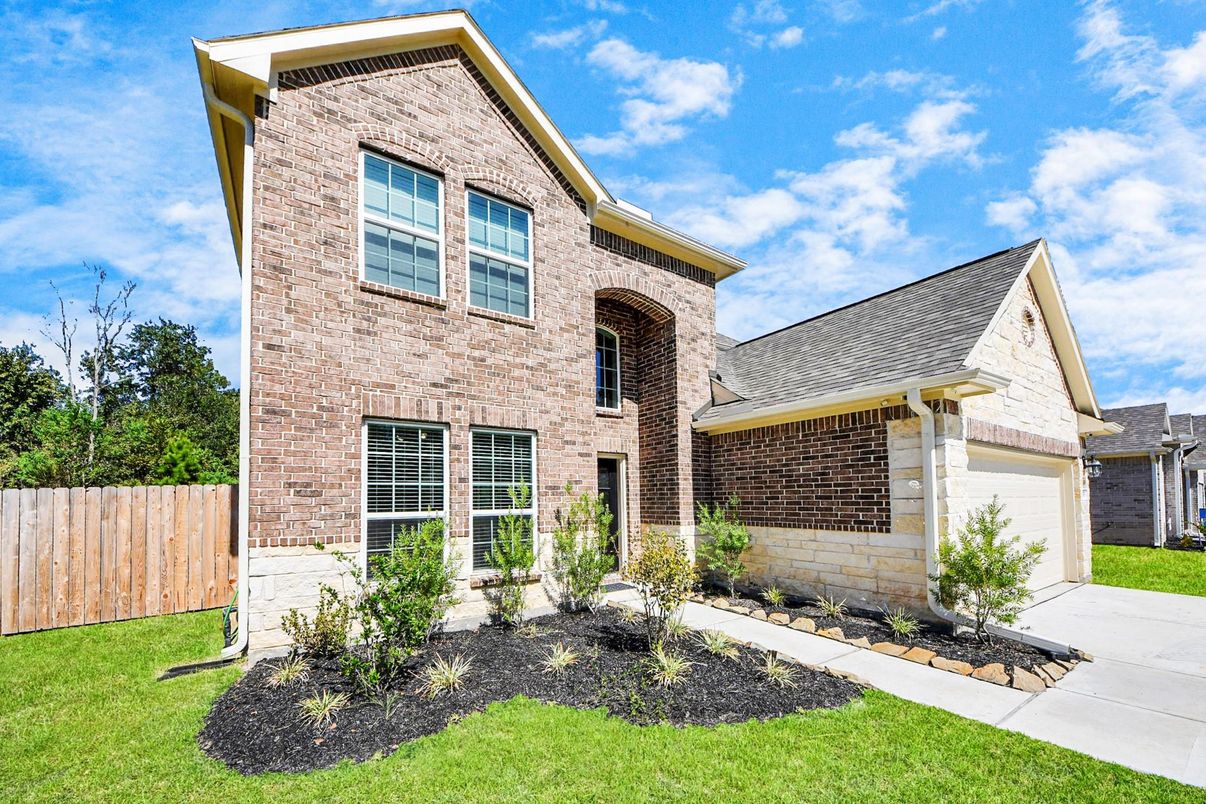 Attached, Exterior, Facade, Brick Facade, Brick Traditional