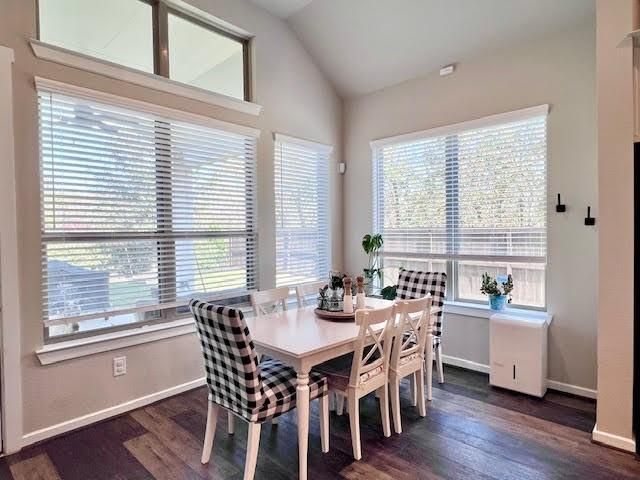 Dining room, Interior, Wood Texture Flooring