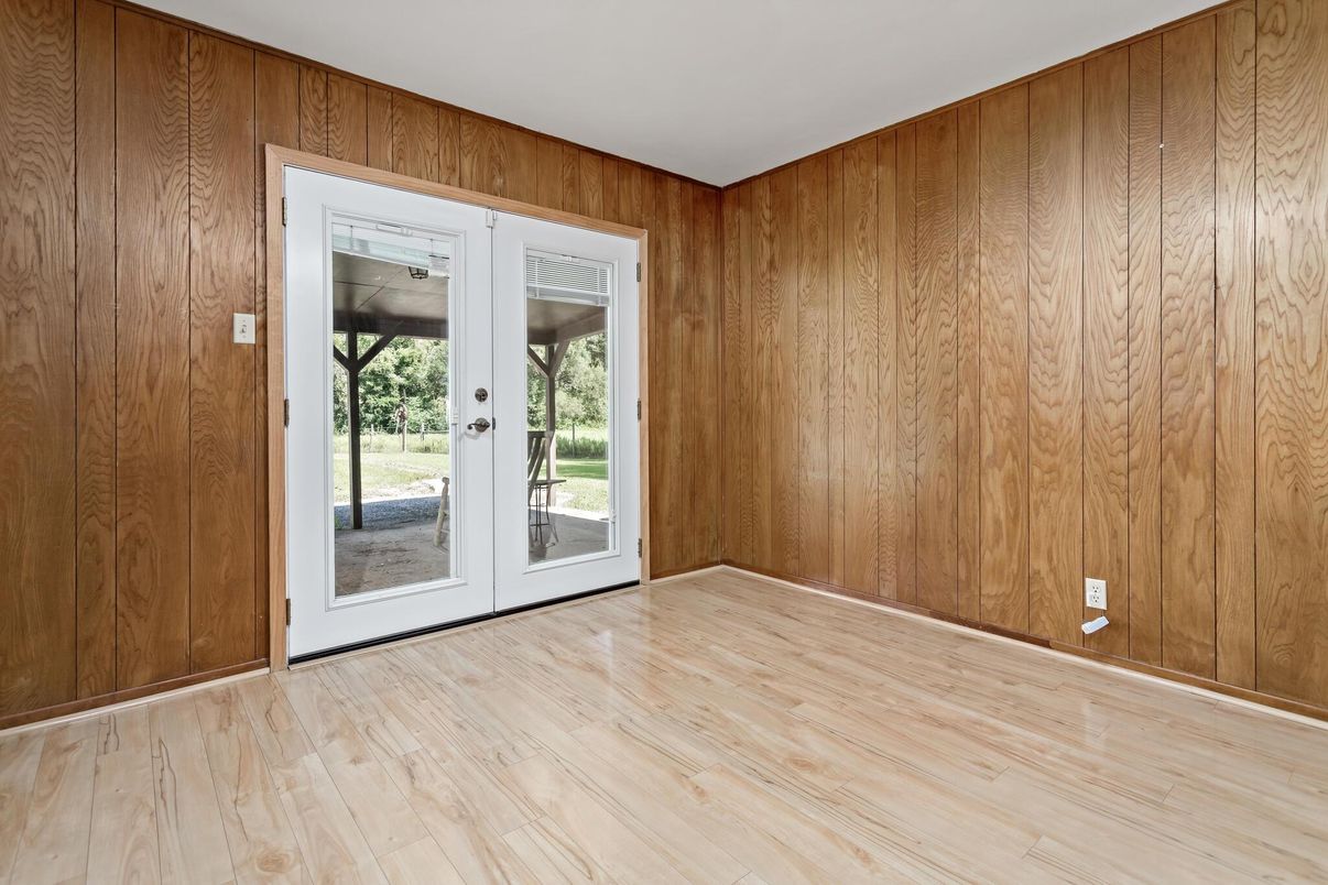 Empty room, Interior, Wood Texture Flooring, Wooden Walls
