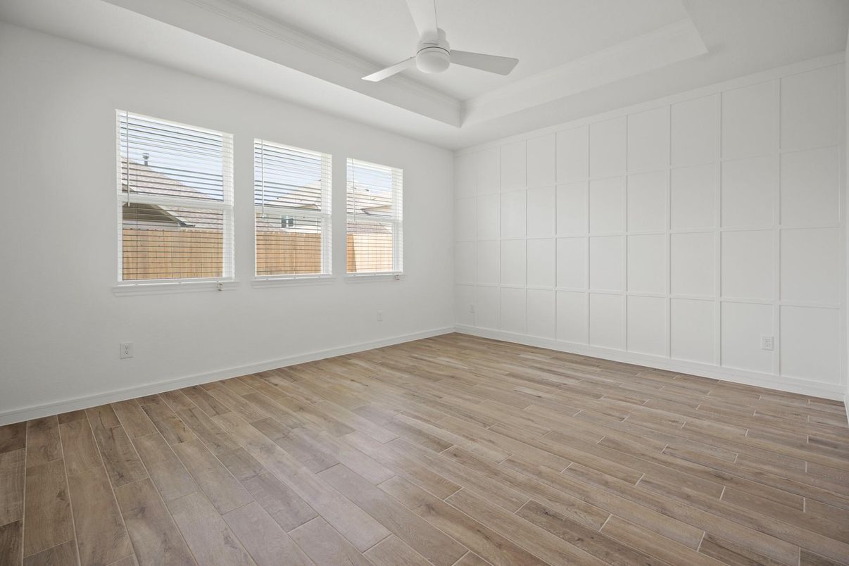Empty room, Interior, Wood Texture Flooring