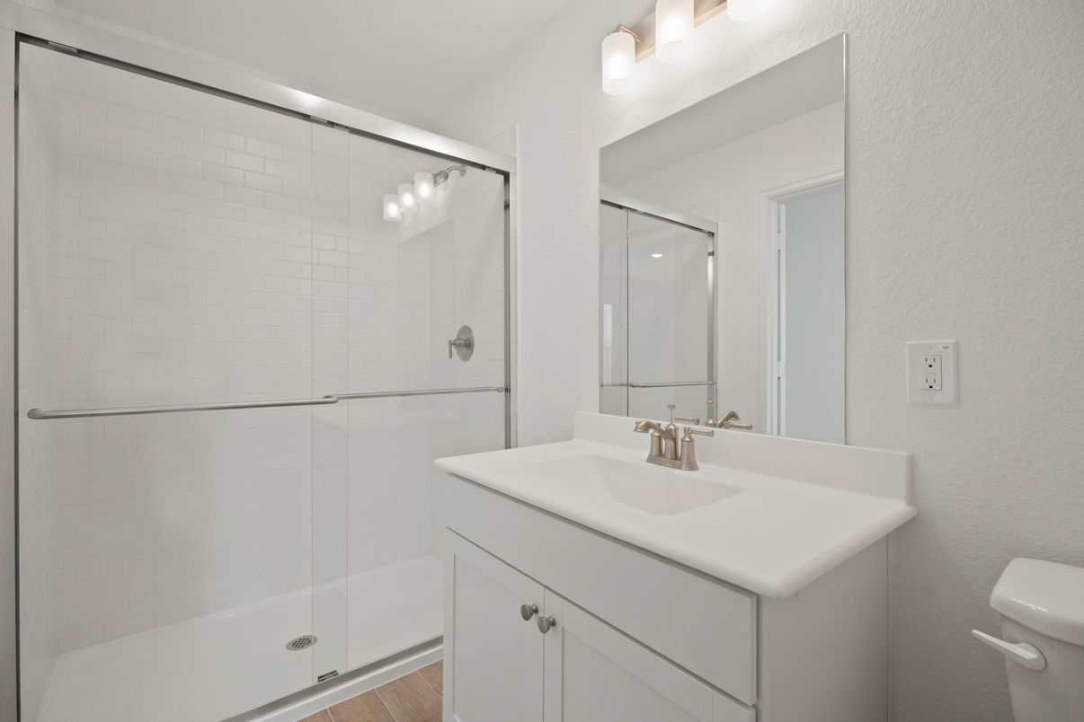 Bathroom, Glass Shower, Interior