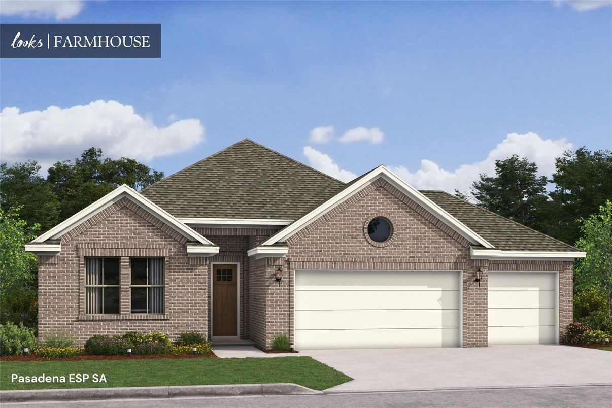 Attached, Exterior, Facade, Brick Facade, Brick Traditional