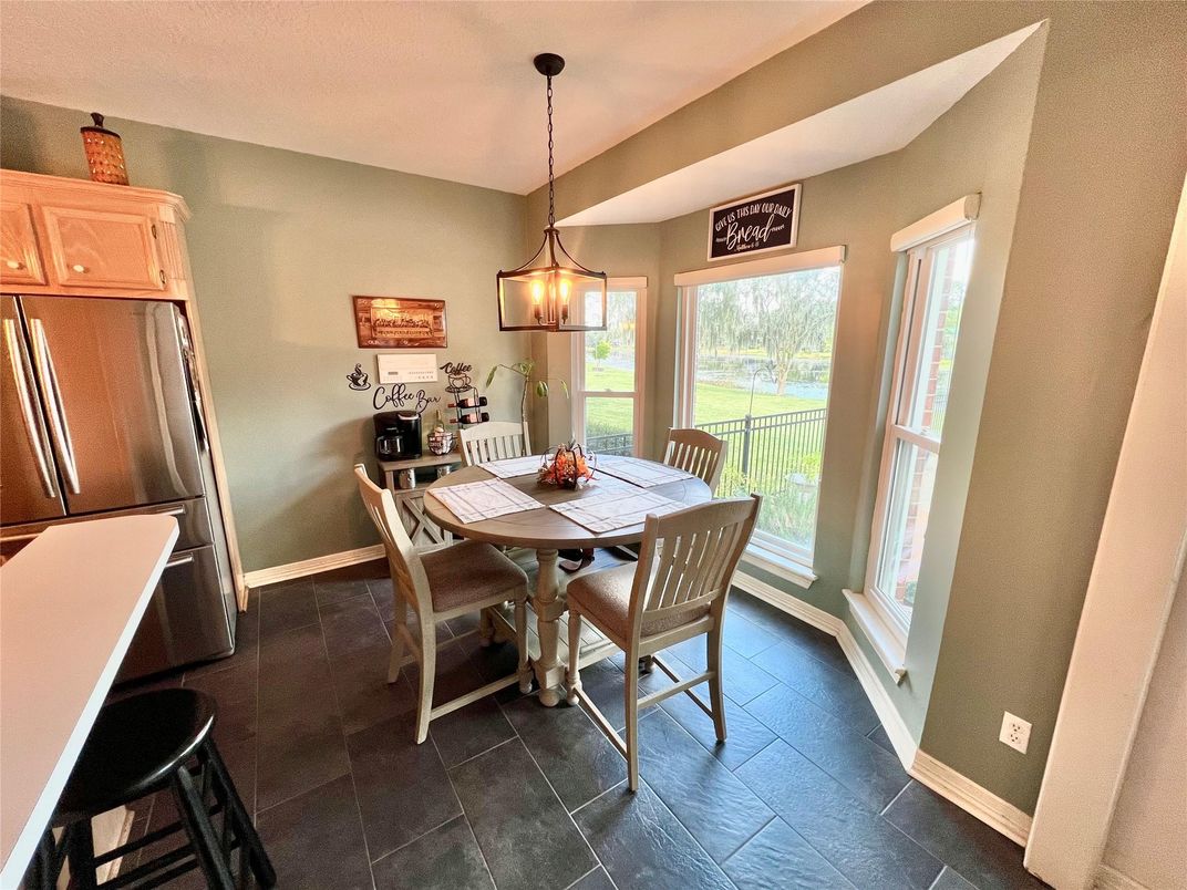 Dining room, Interior, Pendant Lights