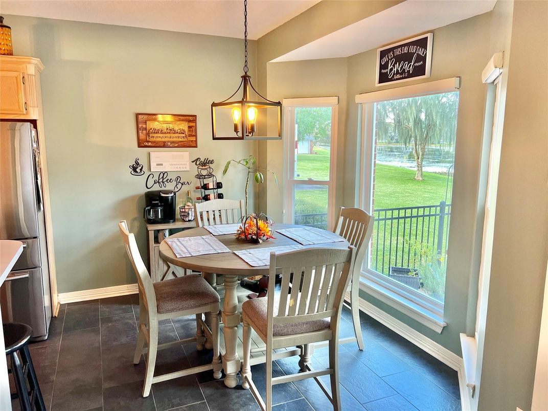 Dining room, Interior, Pendant Lights