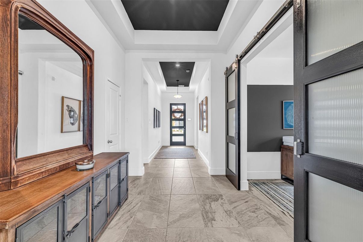 Interior, Marble, Pendant Lights