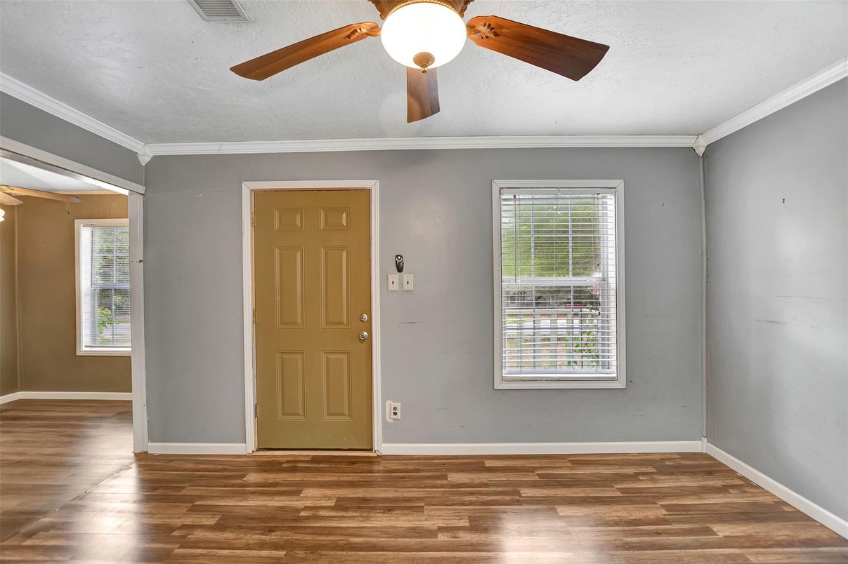 Empty room, Interior, Wood Texture Flooring
