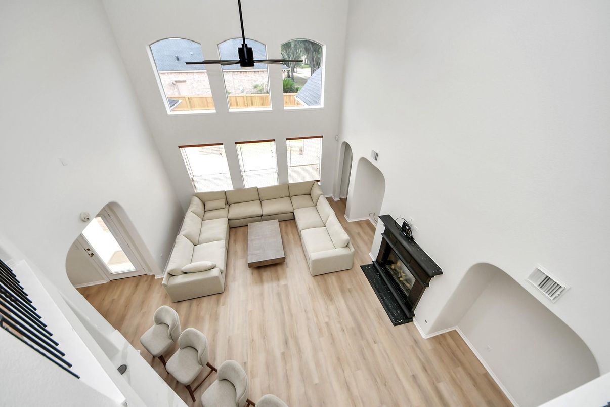 Fireplace, Interior, Living room, Wood Texture Flooring