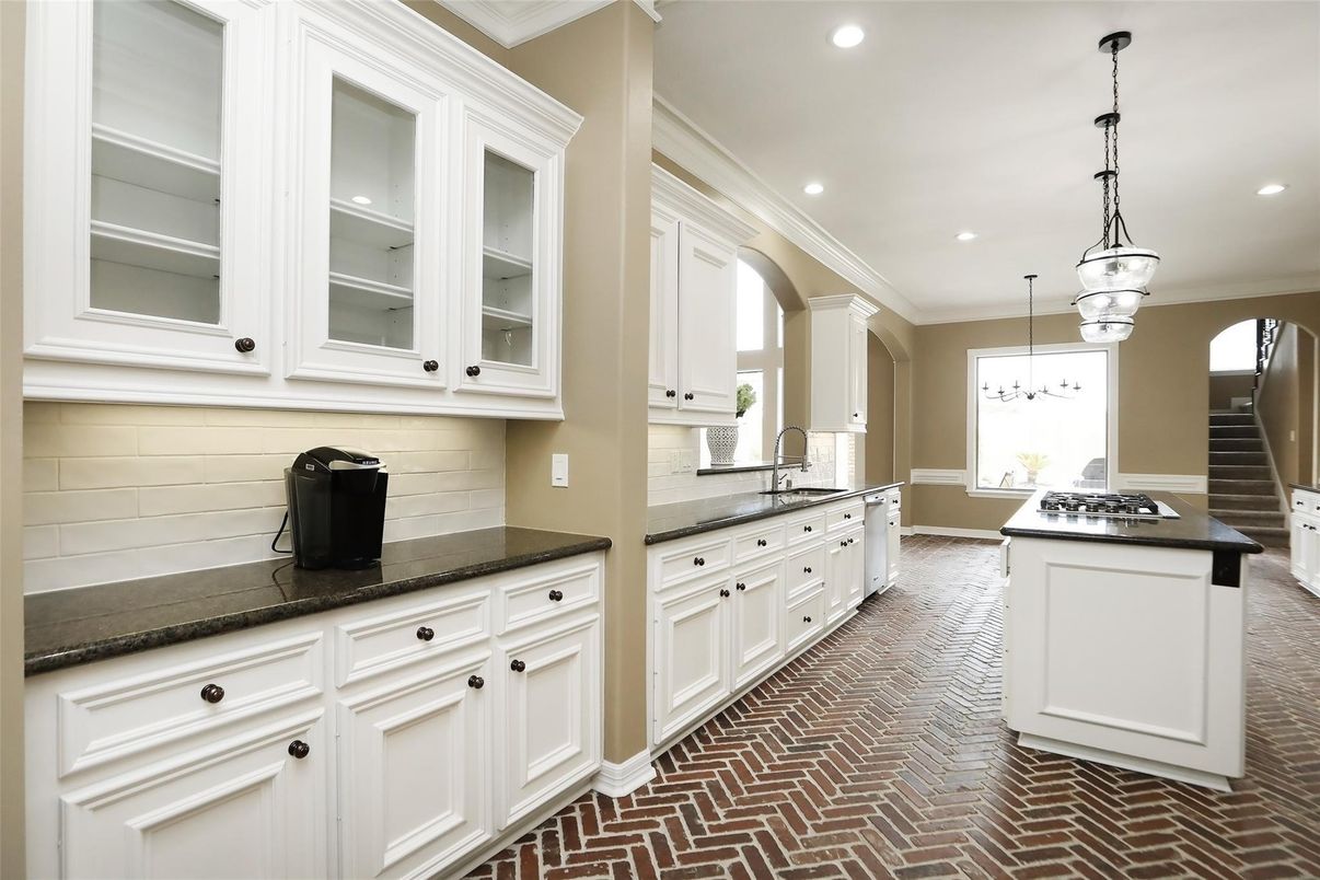 Chandelier, Interior, Kitchen, Pendant Lights, Recessed Lighting