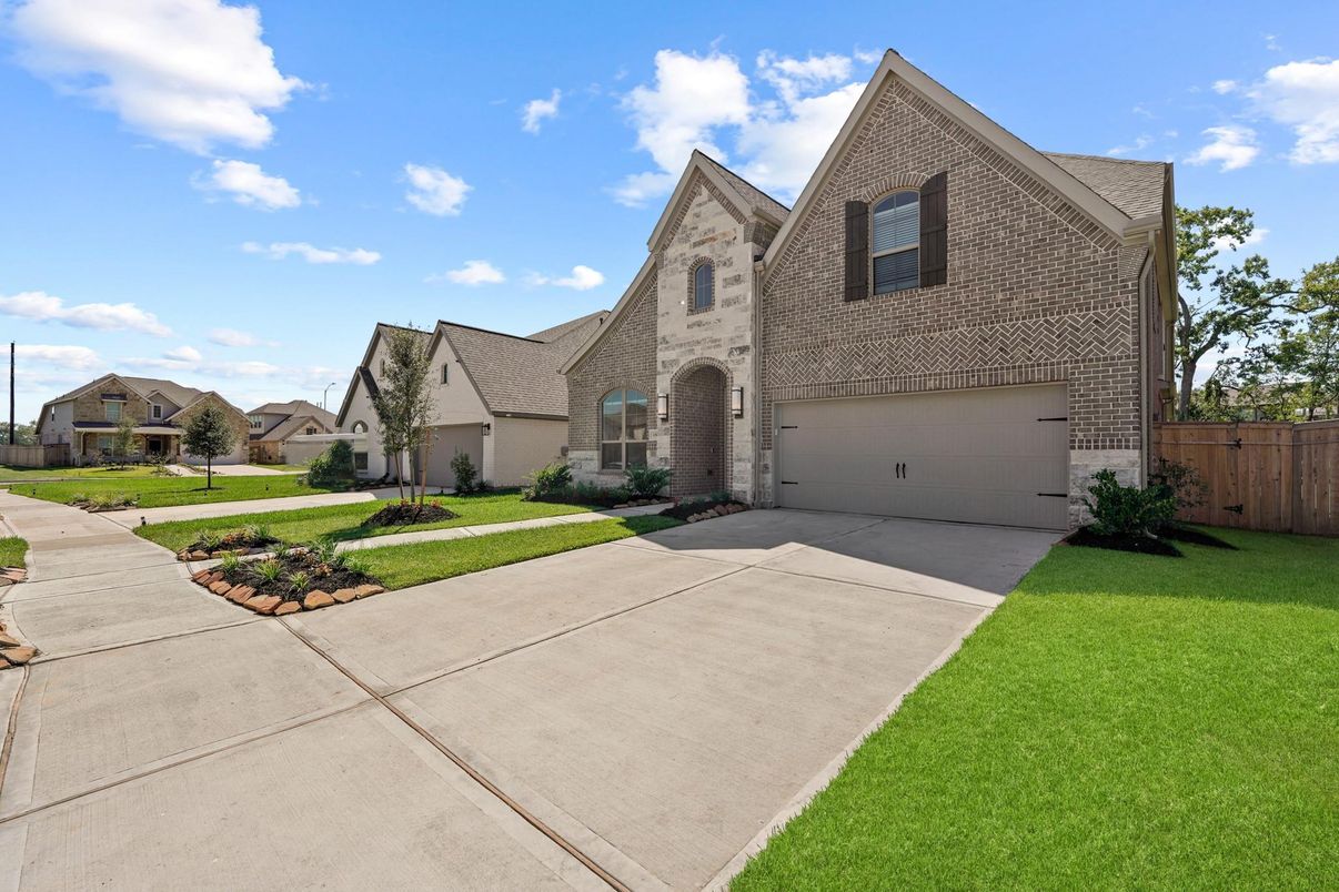 Attached, Exterior, Facade, Brick Facade, Brick Traditional
