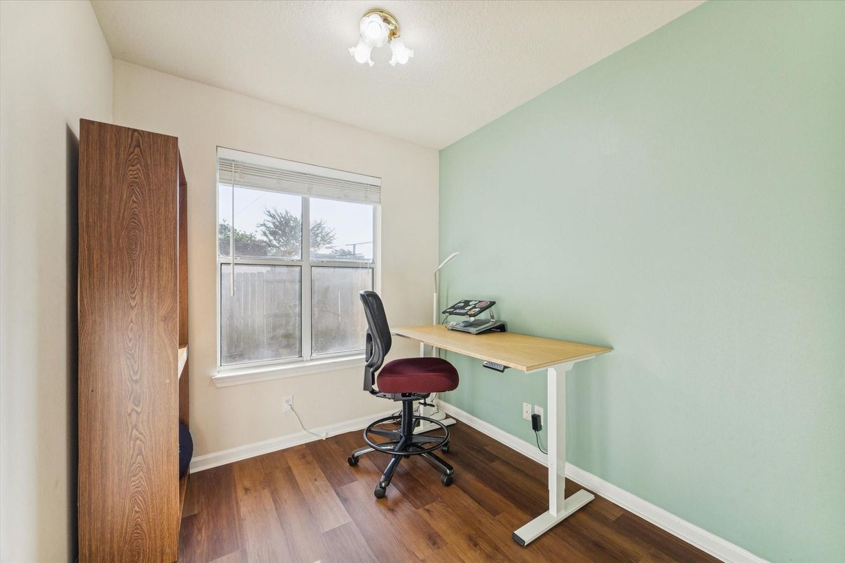 Home Office, Interior, Wood Texture Flooring