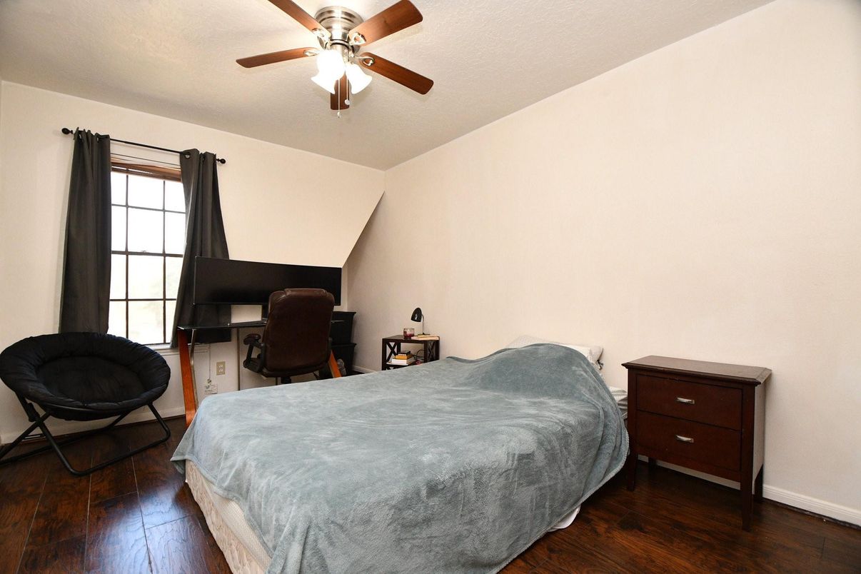 Bedroom, Home Office, Interior, Wood Texture Flooring