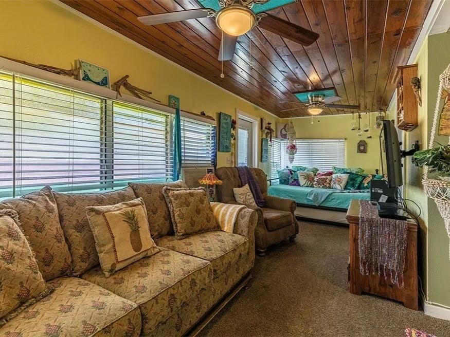 Interior, Living room, Wooden Ceilings