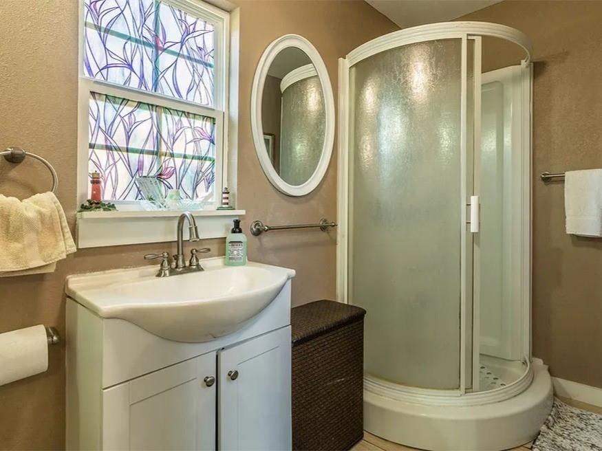 Bathroom, Glass Shower, Interior