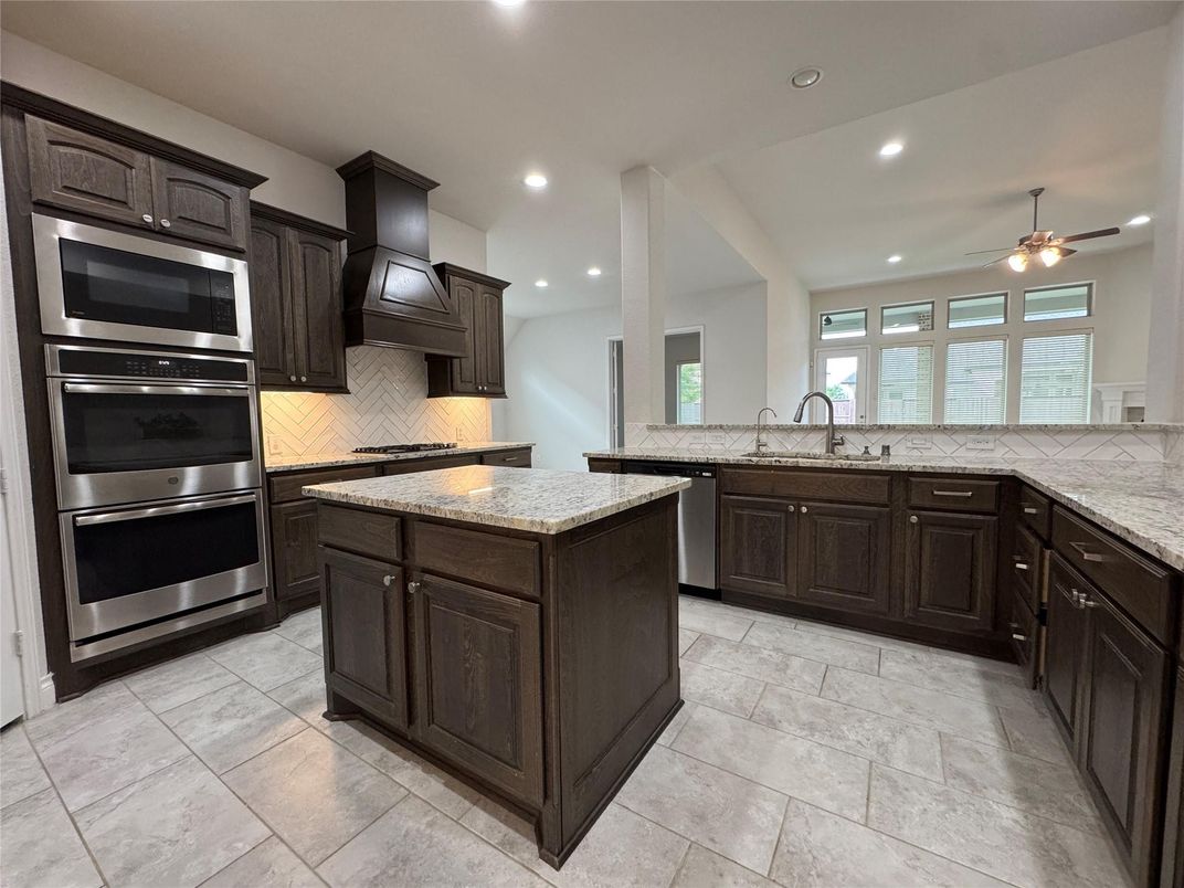 Interior, Kitchen, Recessed Lighting, Stainless Steel Appliances