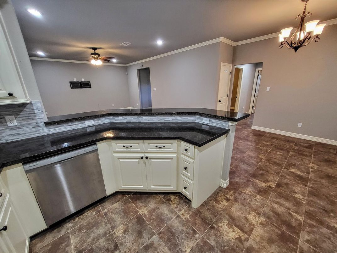 Chandelier, Interior, Kitchen, Recessed Lighting