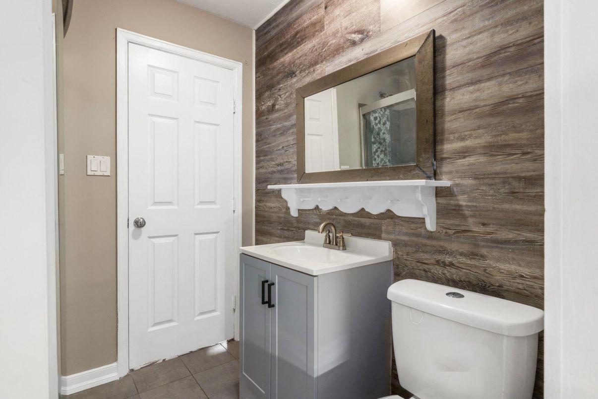 Bathroom, Interior, Wooden Walls