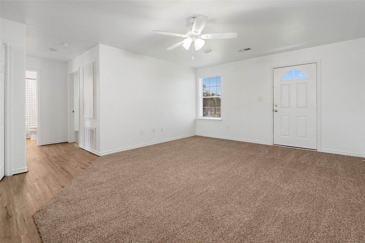 Empty room, Interior, Wood Texture Flooring
