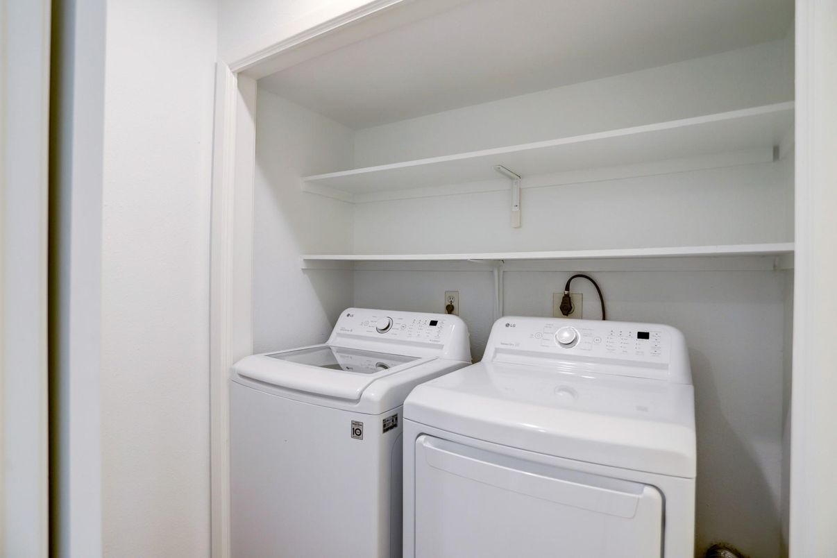 Interior, Utility Closets, Washer
