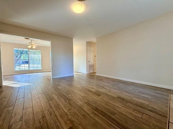 Empty room, Interior, Wood Texture Flooring
