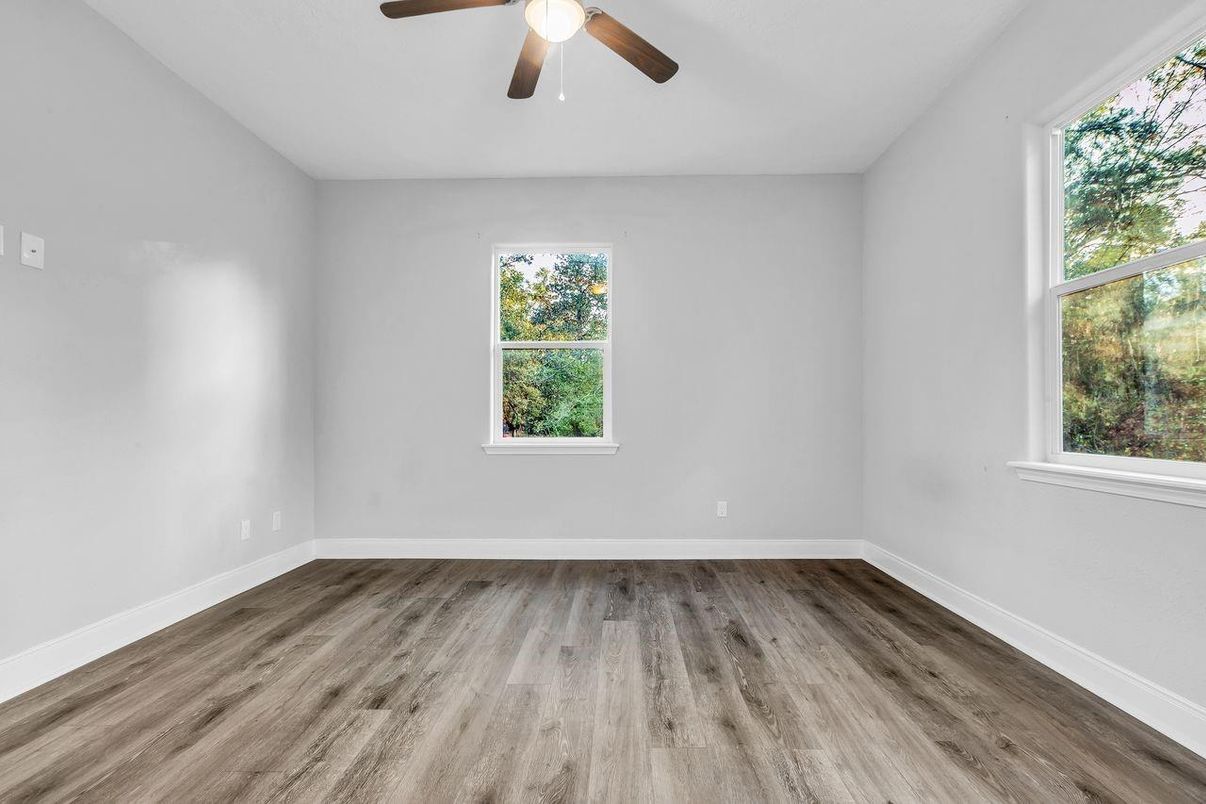 Empty room, Interior, Wood Texture Flooring