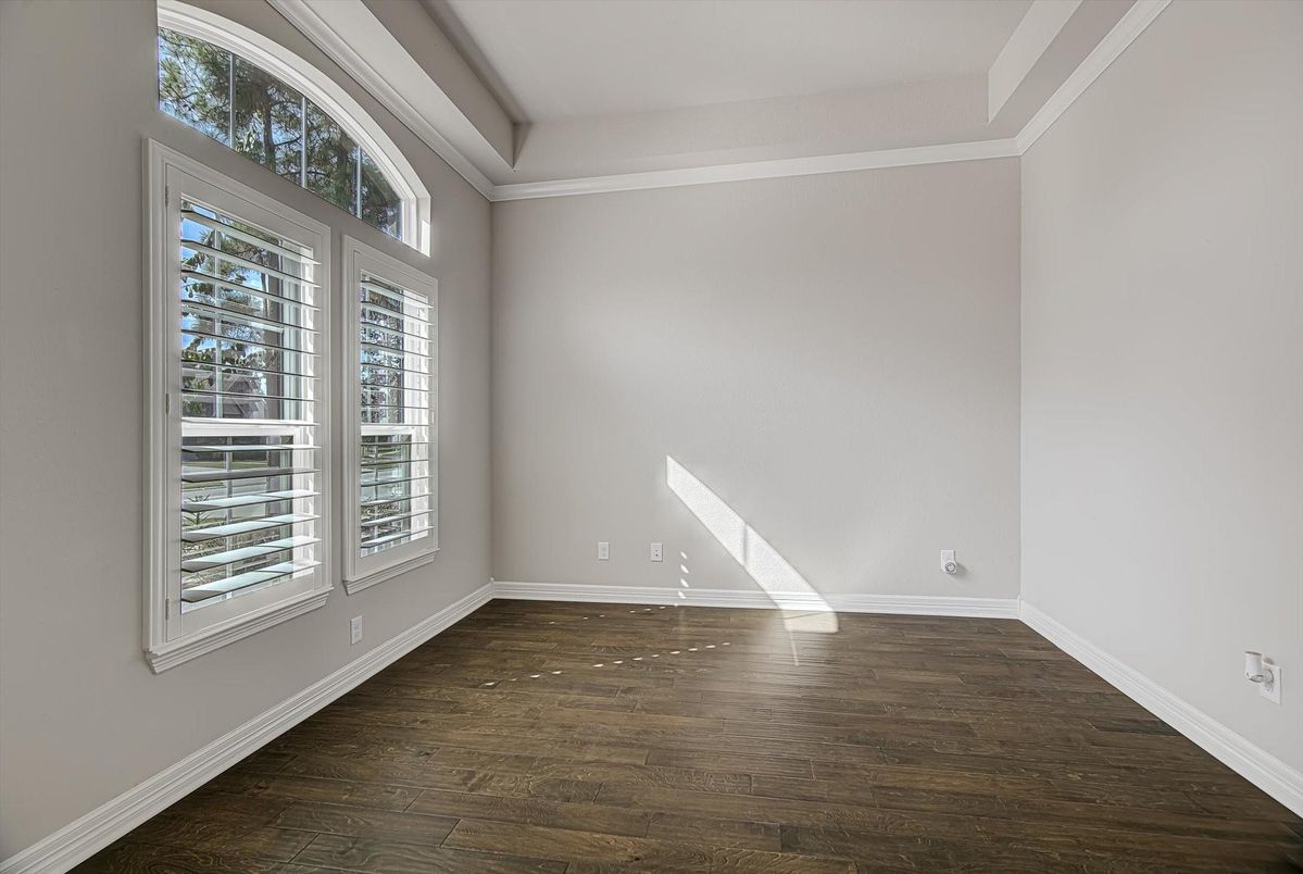Empty room, Interior, Wood Texture Flooring