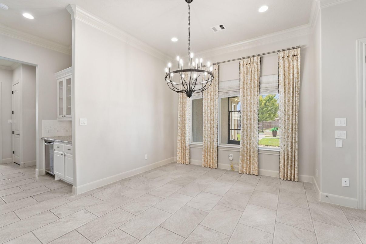 Chandelier, Empty room, Interior, Recessed Lighting