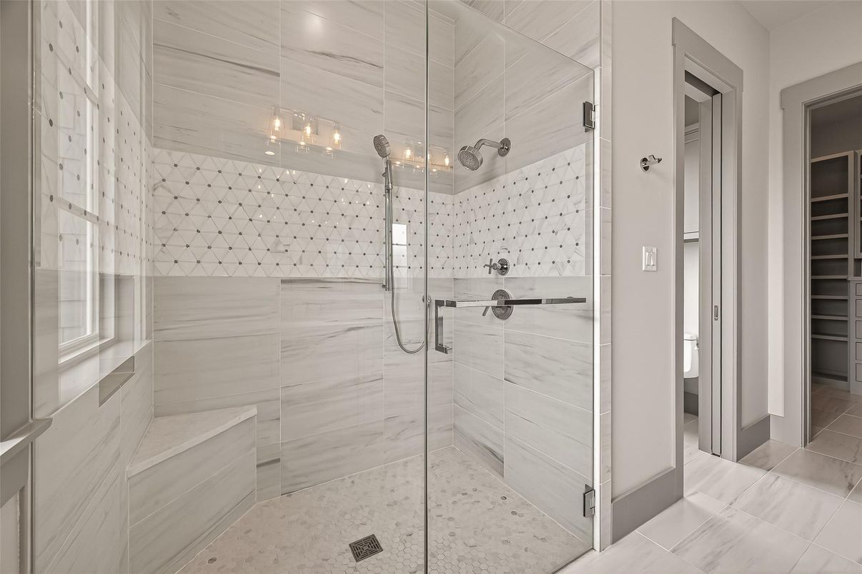 Bathroom, Glass Shower, Interior