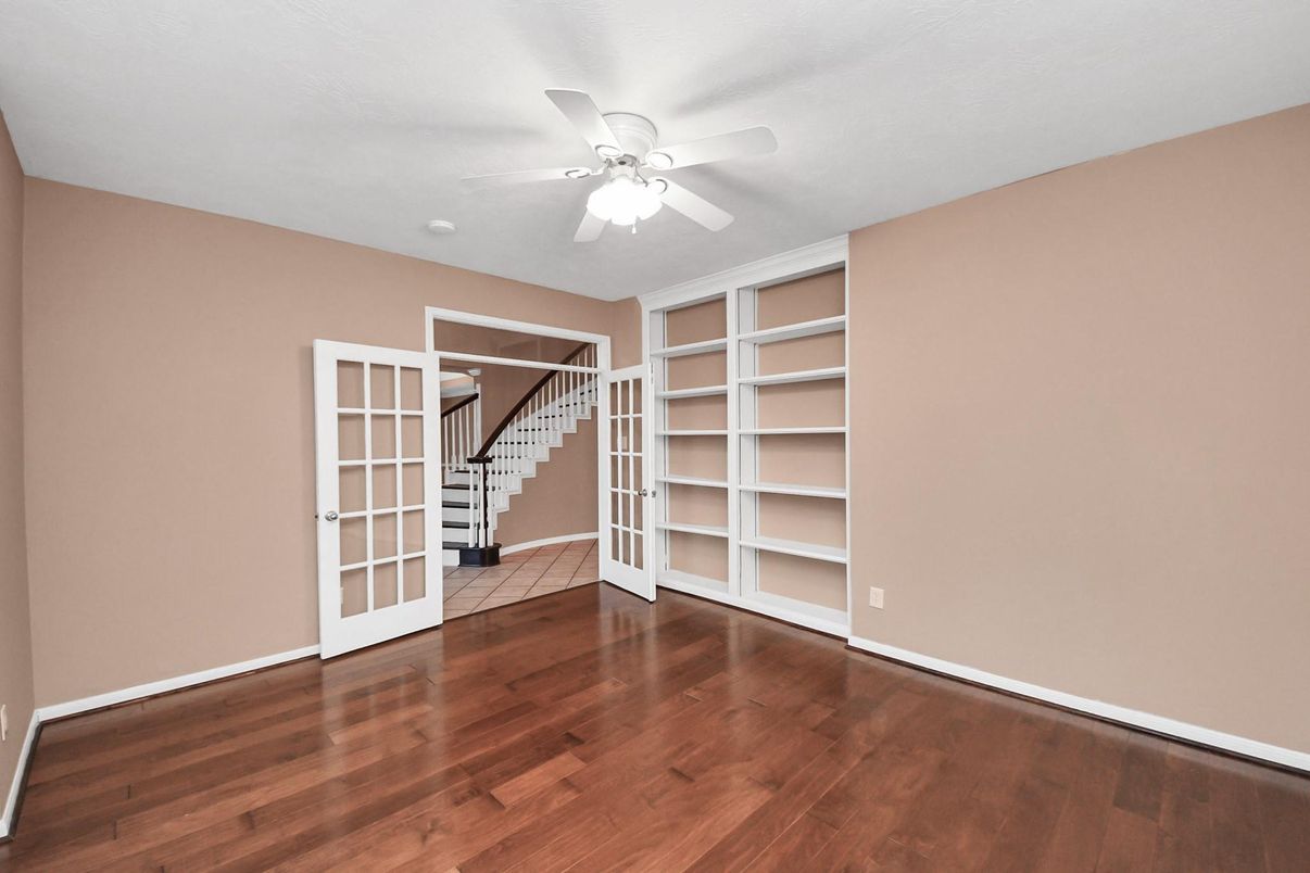 Empty room, Interior, Wood Texture Flooring