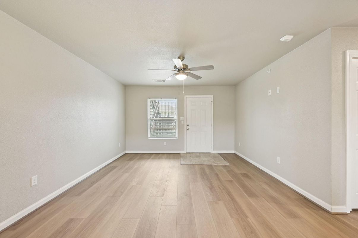 Empty room, Interior, Wood Texture Flooring