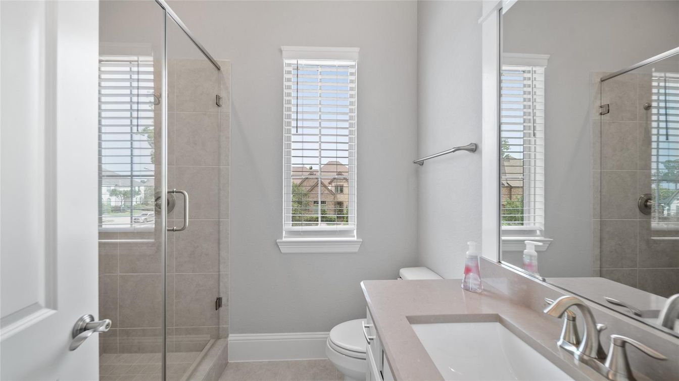 Bathroom, Glass Shower, Interior