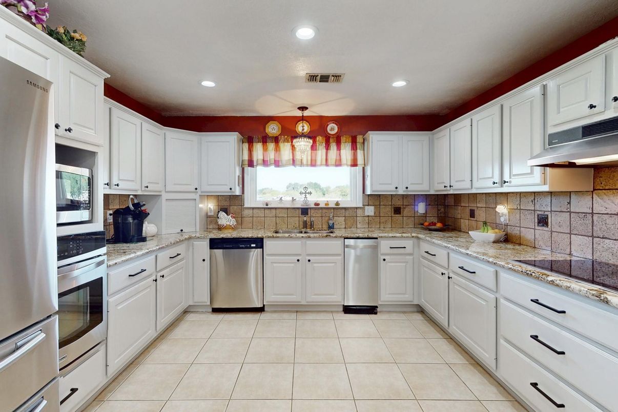 Interior, Kitchen, Recessed Lighting, Stainless Steel Appliances