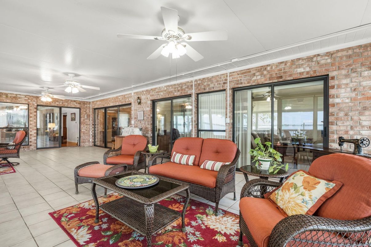 Interior, Living room, Stone Walls